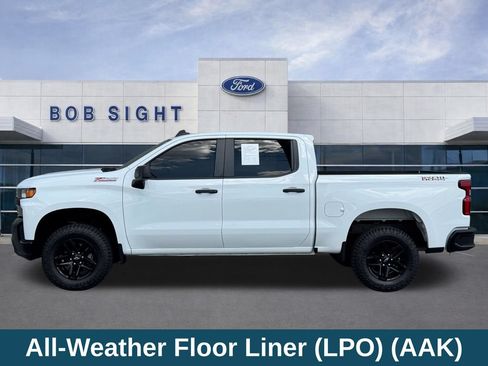 Used 2021 Chevrolet Silverado 1500 Custom Trail Boss w/ Safety Confidence Package AWD/4WD image 34