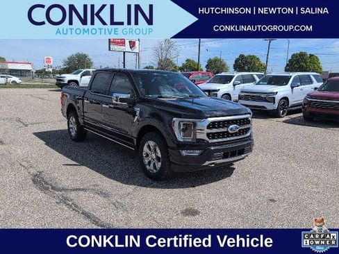 Used 2021 Ford F150 Platinum w/ Equipment Group 701A High image 1