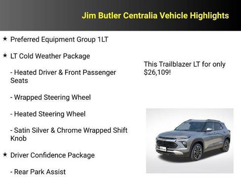 New 2026 Chevrolet TrailBlazer LT w/ LT Cold Weather Package image 7
