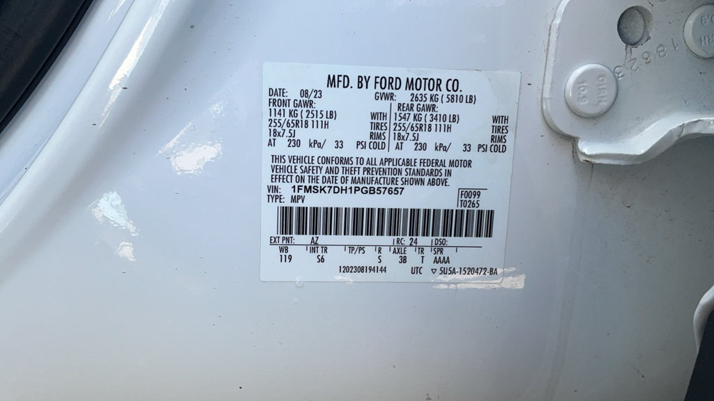 Certified 2023 Ford Explorer XLT w/ Equipment Group 202A RWD image 42