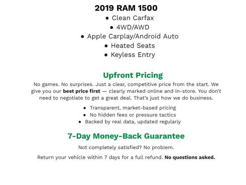 Used 2019 RAM 1500 Sport w/ Level 2 Equipment Group AWD/4WD image 2
