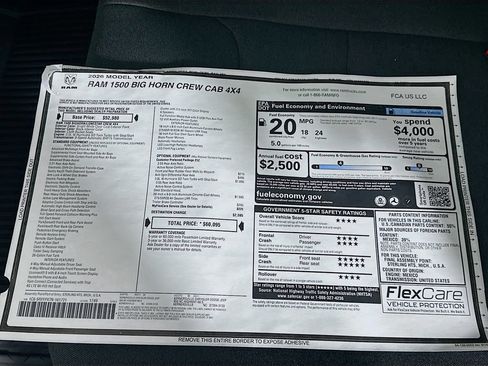 New 2026 RAM 1500 Big Horn AWD/4WD image 21