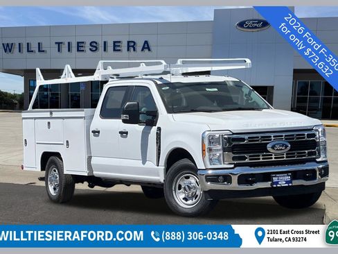 New 2026 Ford F350 XL w/ XL Chrome Package RWD image 1
