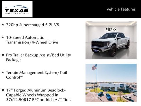 Used 2025 Ford F150 Raptor w/ Equipment Group 803A Raptor R AWD/4WD image 2