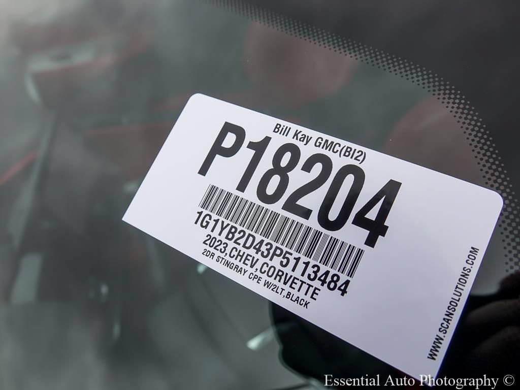 Certified 2023 Chevrolet Corvette Stingray Preferred Cpe w/ Z51 Performance Package RWD image 27
