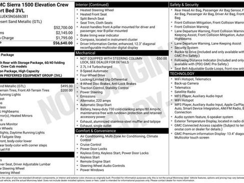 Certified 2022 GMC Sierra 1500 Elevation AWD/4WD image 6
