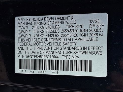 Used 2023 Honda Passport EX-L image 28