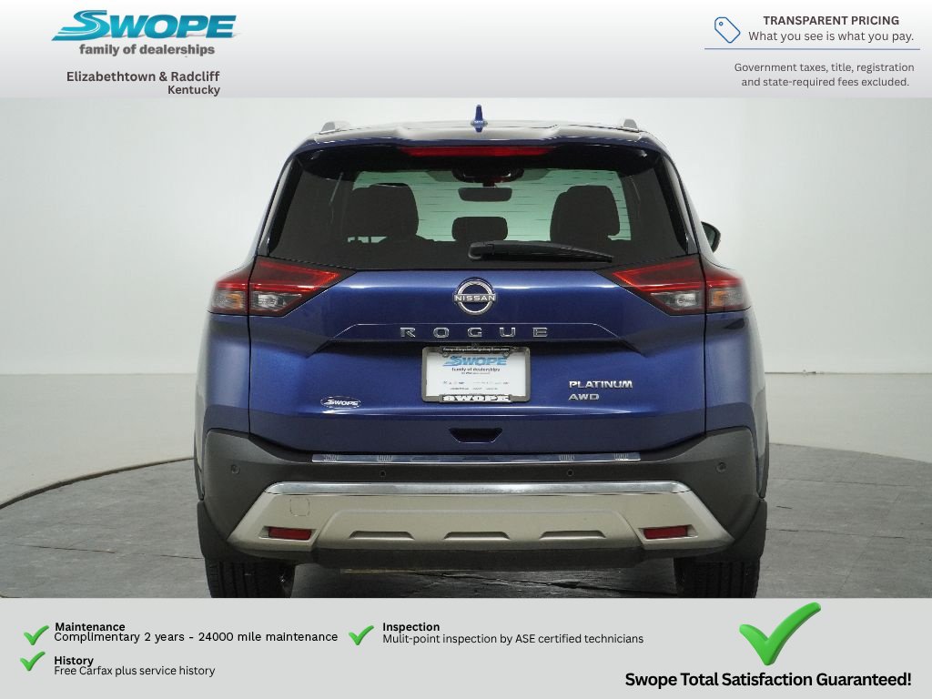 Used 2023 Nissan Rogue Platinum w/ Platinum Premium Package AWD/4WD image 4