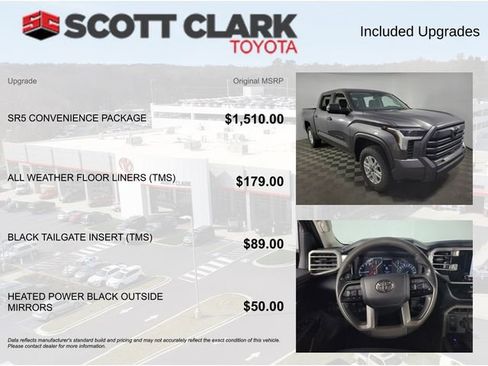 Used 2023 Toyota Tundra SR5 w/ SR5 Convenience Package AWD/4WD image 8