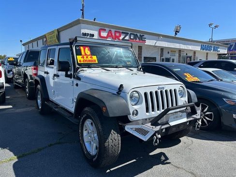 Used 2016 Jeep Wrangler Unlimited Sport w/ Quick Order Package 24S AWD/4WD image 27