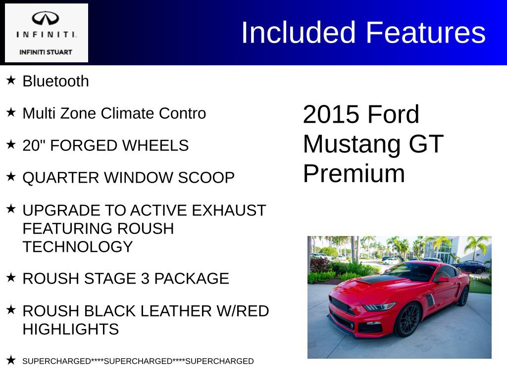 Used 2015 Ford Mustang GT RWD image 2