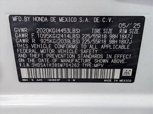Certified 2025 Acura ADX FWD image 23