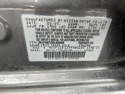 Used 2025 Nissan Versa SV image 23