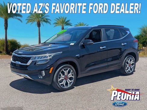 Used 2022 Kia Seltos SX w/ Sunroof Package AWD/4WD image 1