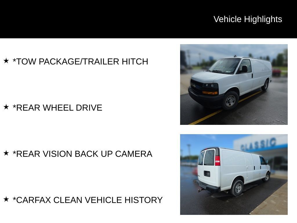 Used 2020 Chevrolet Express 2500 w/ Driver Convenience Package RWD image 5
