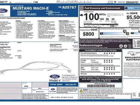 Certified 2025 Ford Mustang Mach-E Select w/ Comfort Package Lite image 32