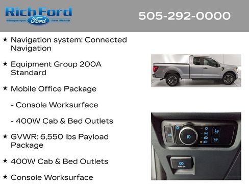 Certified 2024 Ford F150 STX w/ Mobile Office Package AWD/4WD image 11