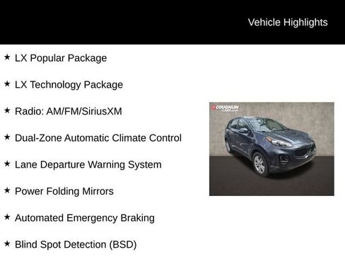 Used 2018 Kia Sportage LX w/ LX Technology Package AWD/4WD image 2
