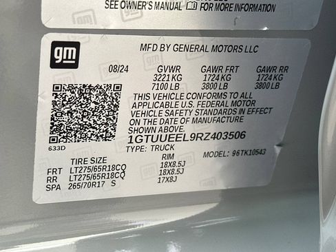 Certified 2024 GMC Sierra 1500 AT4 w/ Technology Package AWD/4WD image 41