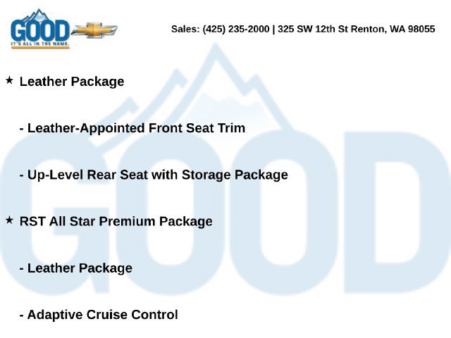 New 2026 Chevrolet Silverado 1500 RST w/ RST All Star Premium Package AWD/4WD image 3