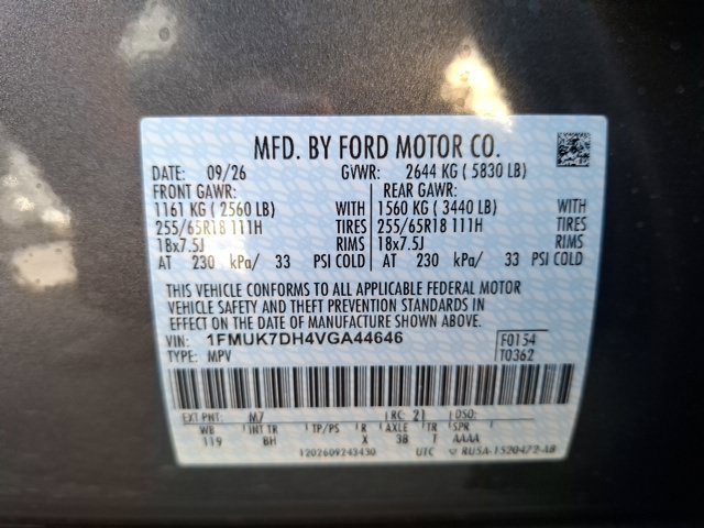New 2027 Ford Explorer Active RWD image 39