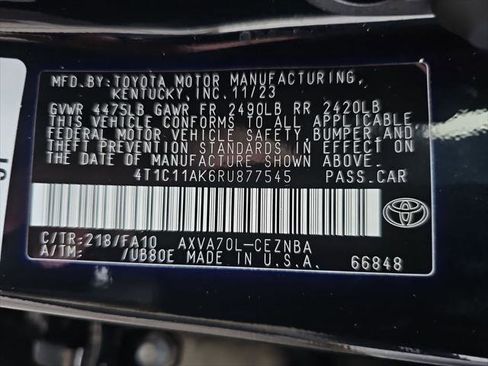 Certified 2024 Toyota Camry LE image 23