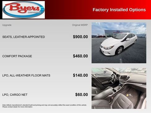 Used 2017 Chevrolet Volt LT w/ Comfort Package image 10