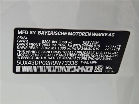 Used 2024 BMW X3 sDrive30i w/ Premium Package image 24