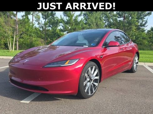 Used 2025 Tesla Model 3 Long Range AWD/4WD image 1
