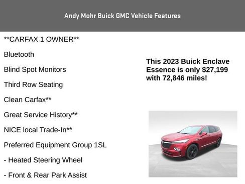 Used 2023 Buick Enclave Essence w/ Sport Touring Edition image 4