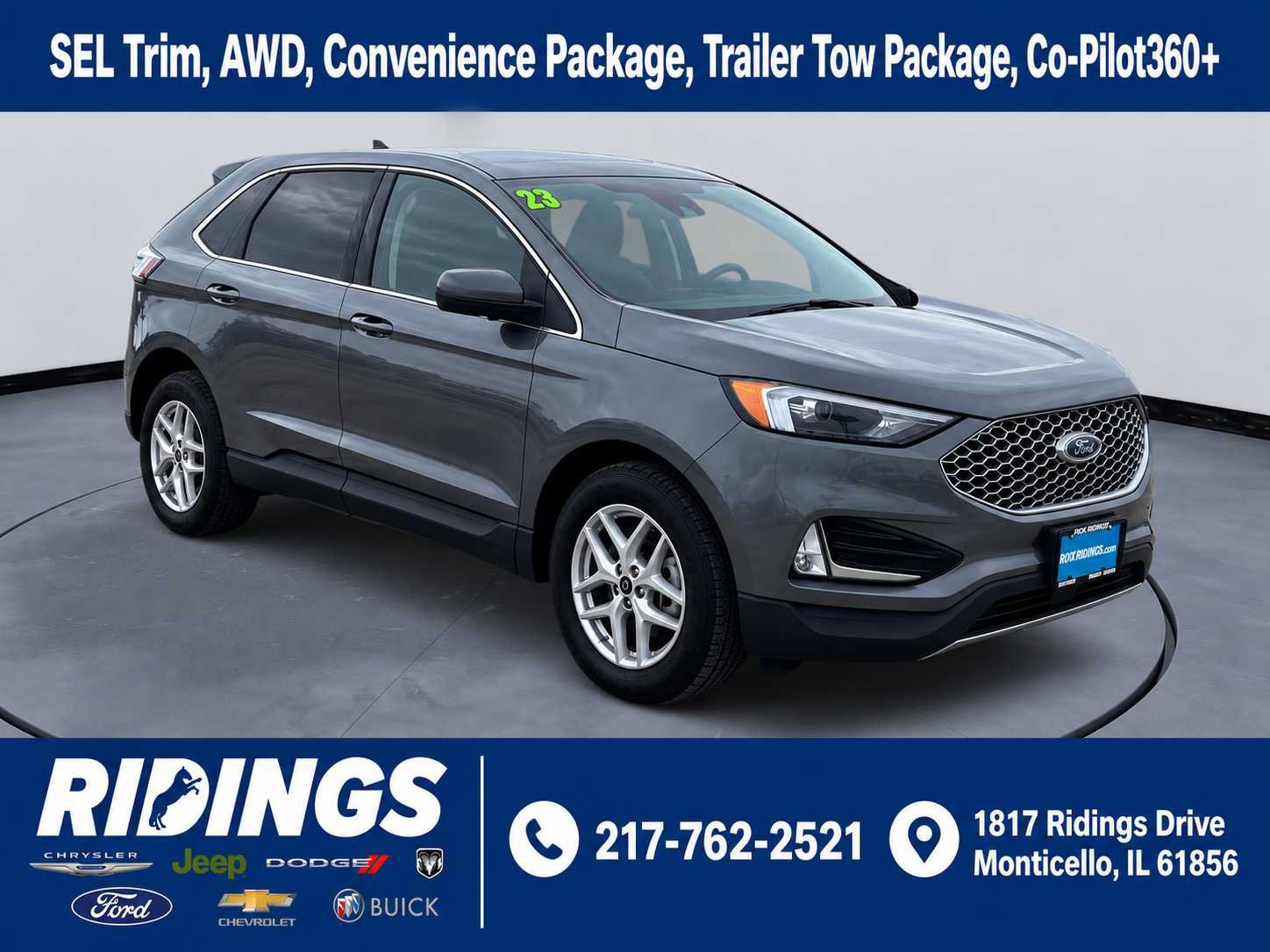 Used 2023 Ford Edge SEL w/ Convenience Package AWD/4WD image 1