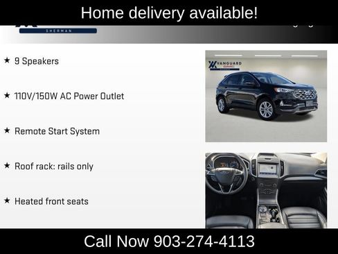 Used 2020 Ford Edge SEL w/ Convenience Package FWD image 8