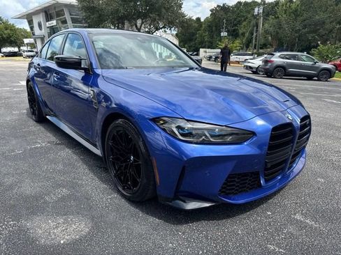 Used 2021 BMW M3 Competition w/ Executive Package RWD image 8