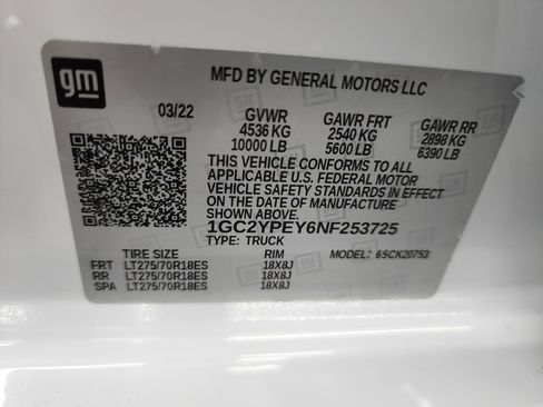 Used 2022 Chevrolet Silverado 2500 LTZ w/ Safety Package image 55