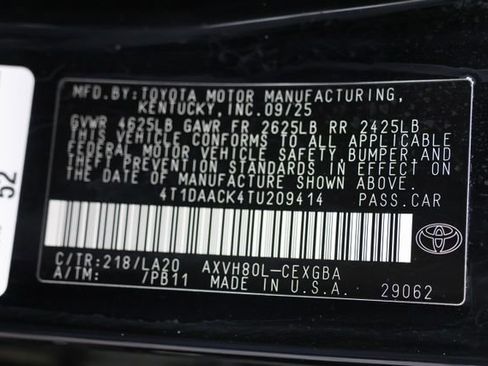 Used 2026 Toyota Camry XLE FWD image 28