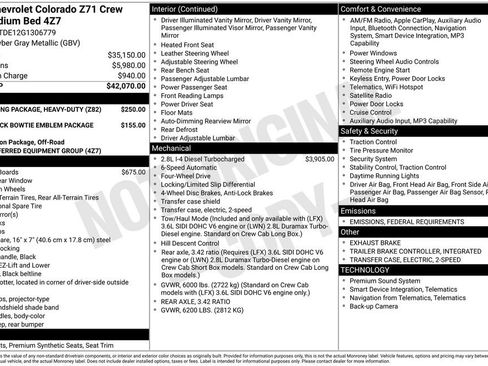 Used 2016 Chevrolet Colorado Z71 image 6