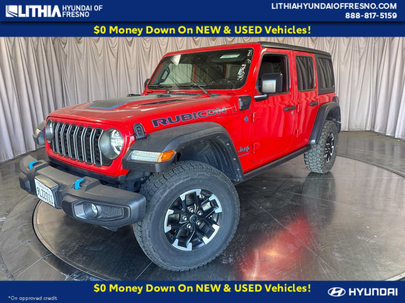 Used 2024 Jeep Wrangler Unlimited Rubicon 4xe AWD/4WD image 1