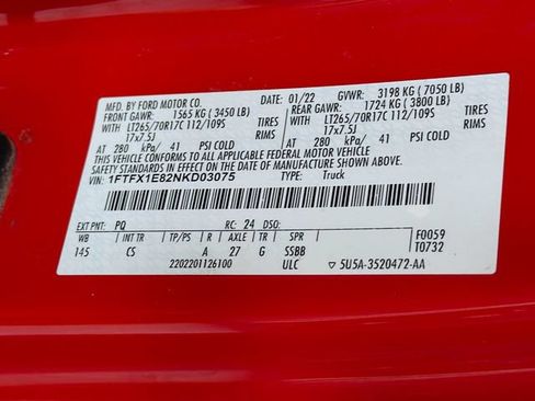 Used 2022 Ford F150 XL w/ Trailer Tow Package AWD/4WD image 35