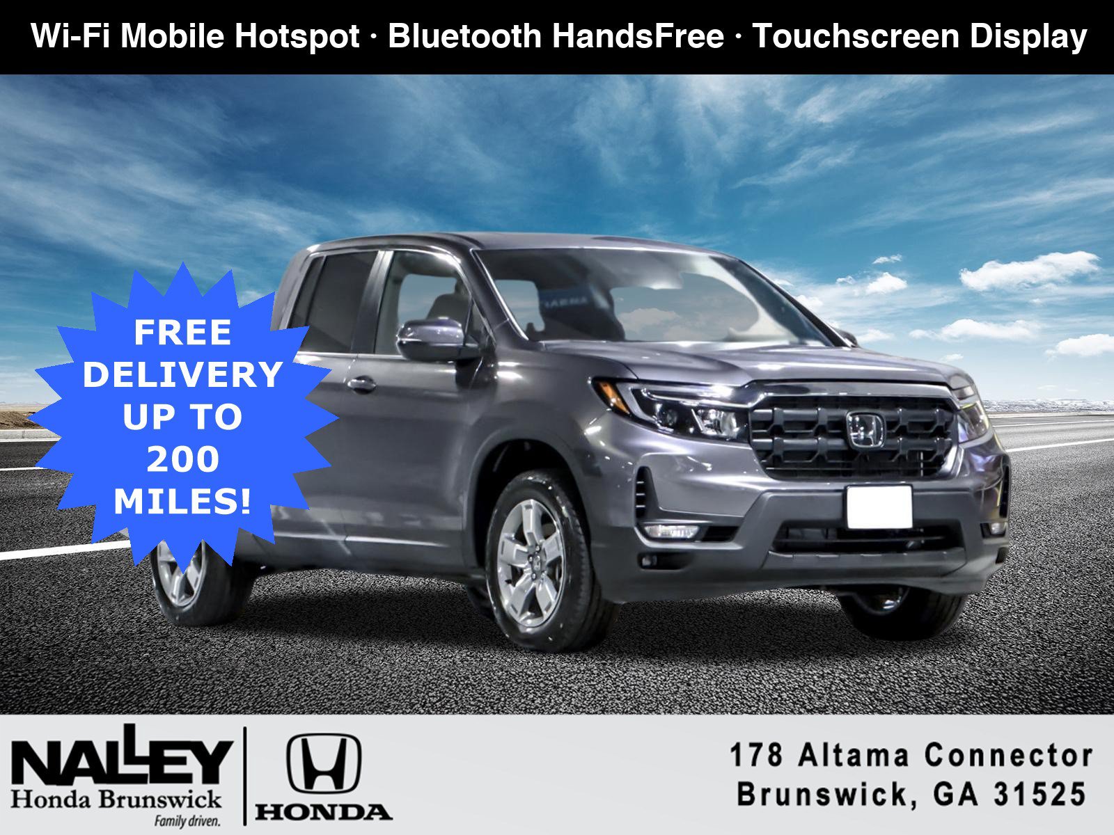 New 2026 Honda Ridgeline RTL image 1