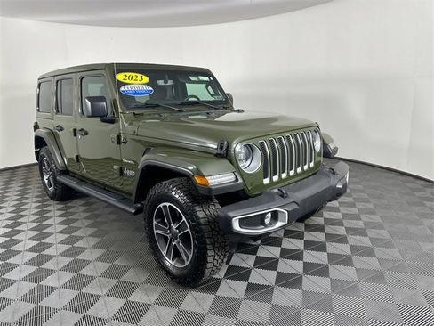 Certified 2023 Jeep Wrangler Sahara w/ LED Lighting Group image 11