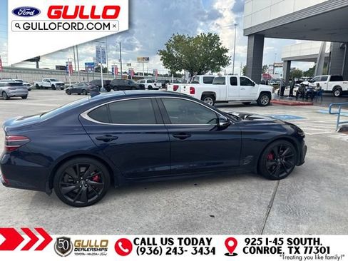 Used 2023 Genesis G70 3.3T w/ Sport Prestige Package RWD image 3