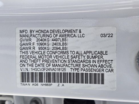 Used 2022 Honda Accord Sport image 28