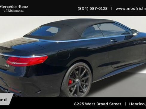Used 2017 Mercedes-Benz S 63 AMG 4MATIC Cabriolet image 2