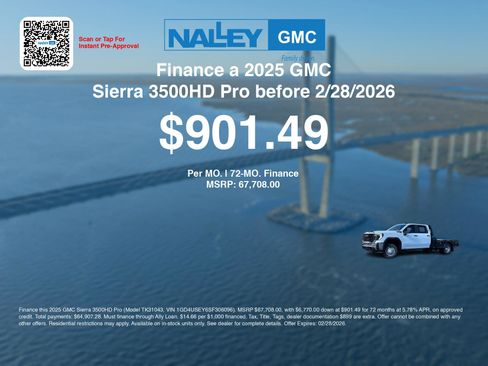 New 2025 GMC Sierra 3500 Pro w/ Convenience Package image 6