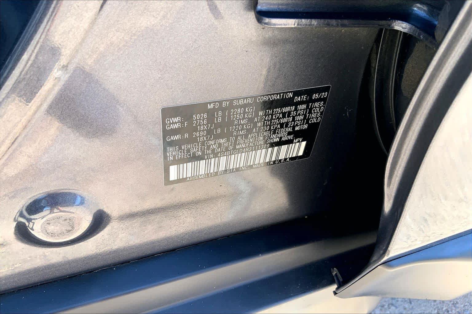 Used 2024 Subaru Outback Onyx Edition XT AWD/4WD image 33