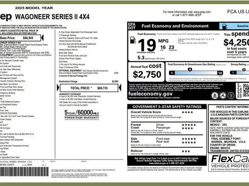 Used 2025 Jeep Wagoneer Series II image 8