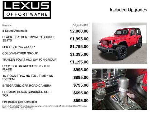 Used 2023 Jeep Wrangler Rubicon w/ LED Lighting Group AWD/4WD image 4