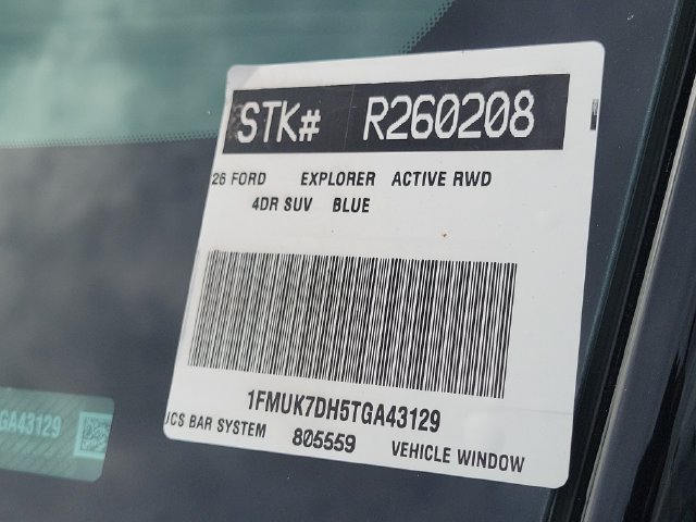 Used 2026 Ford Explorer Active RWD image 30