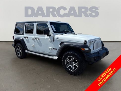 Certified 2020 Jeep Wrangler Unlimited Sport AWD/4WD image 1
