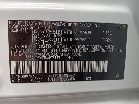 Used 2024 Toyota RAV4 XLE Premium w/ Weather Package AWD/4WD image 35